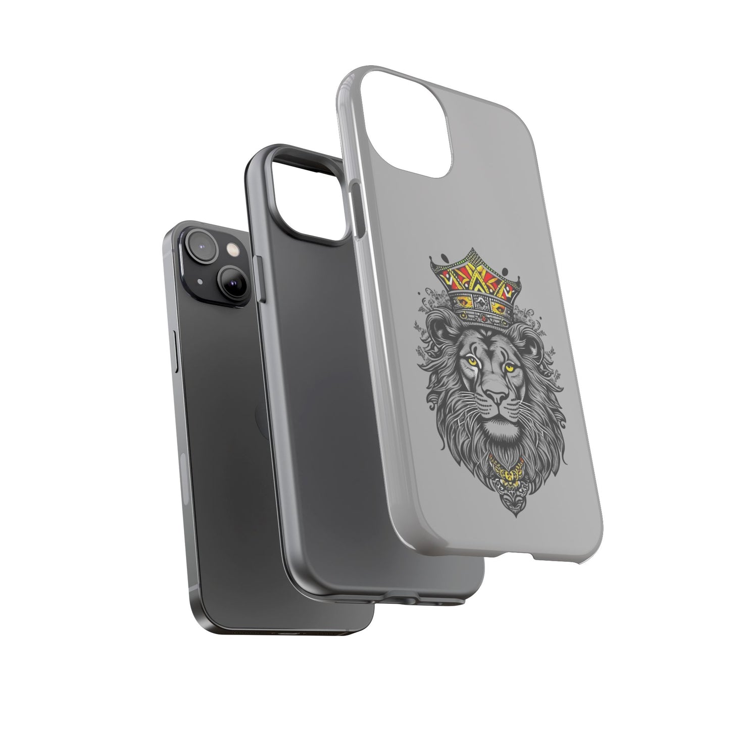 Lion King Phone Case - Tough Cases with Royal Crown Design