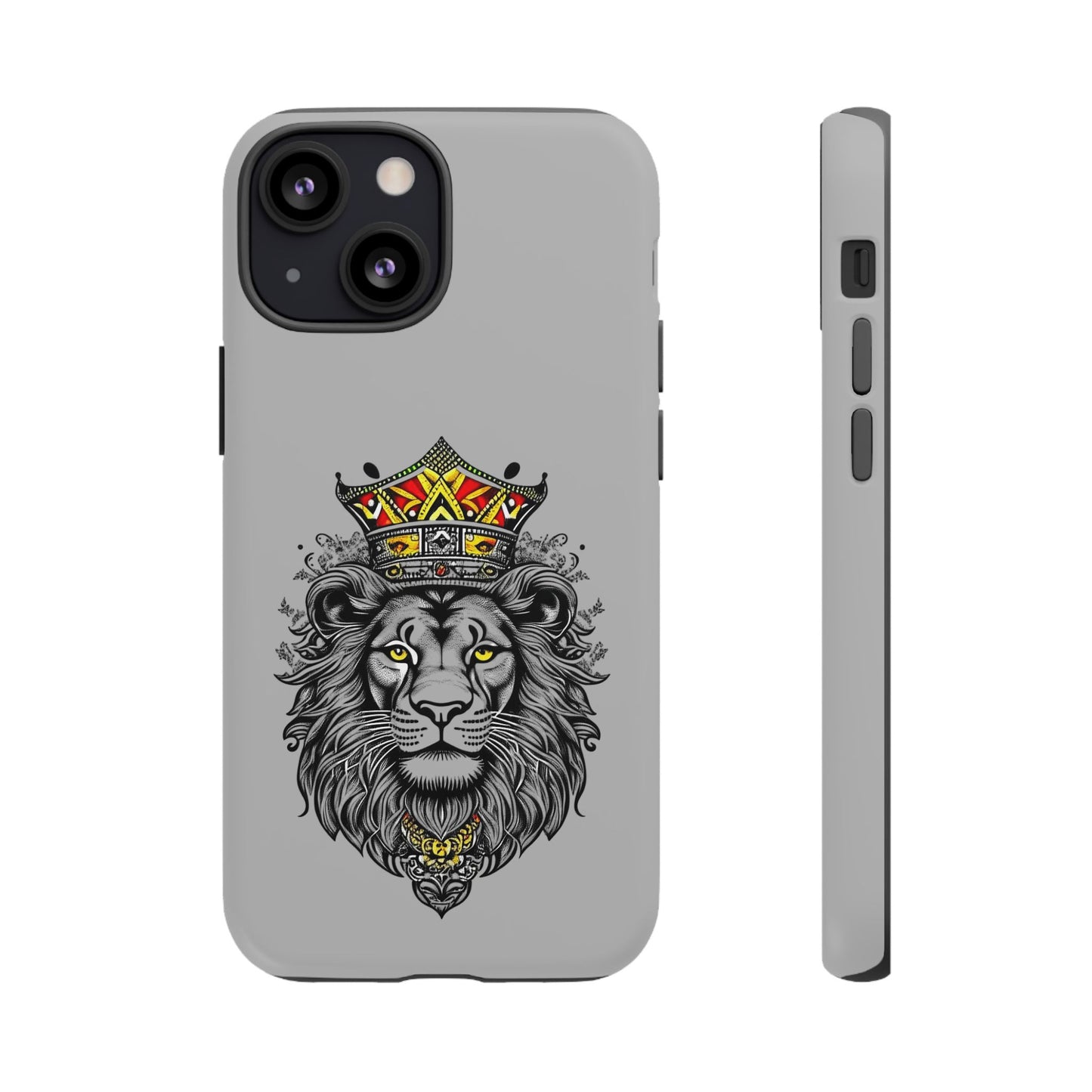 Lion King Phone Case - Tough Cases with Royal Crown Design