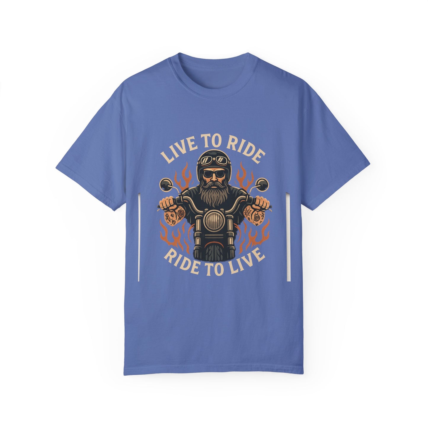 Live to Ride Graphic Unisex T-Shirt - Perfect for Bikers and Outdoors Enthusiasts
