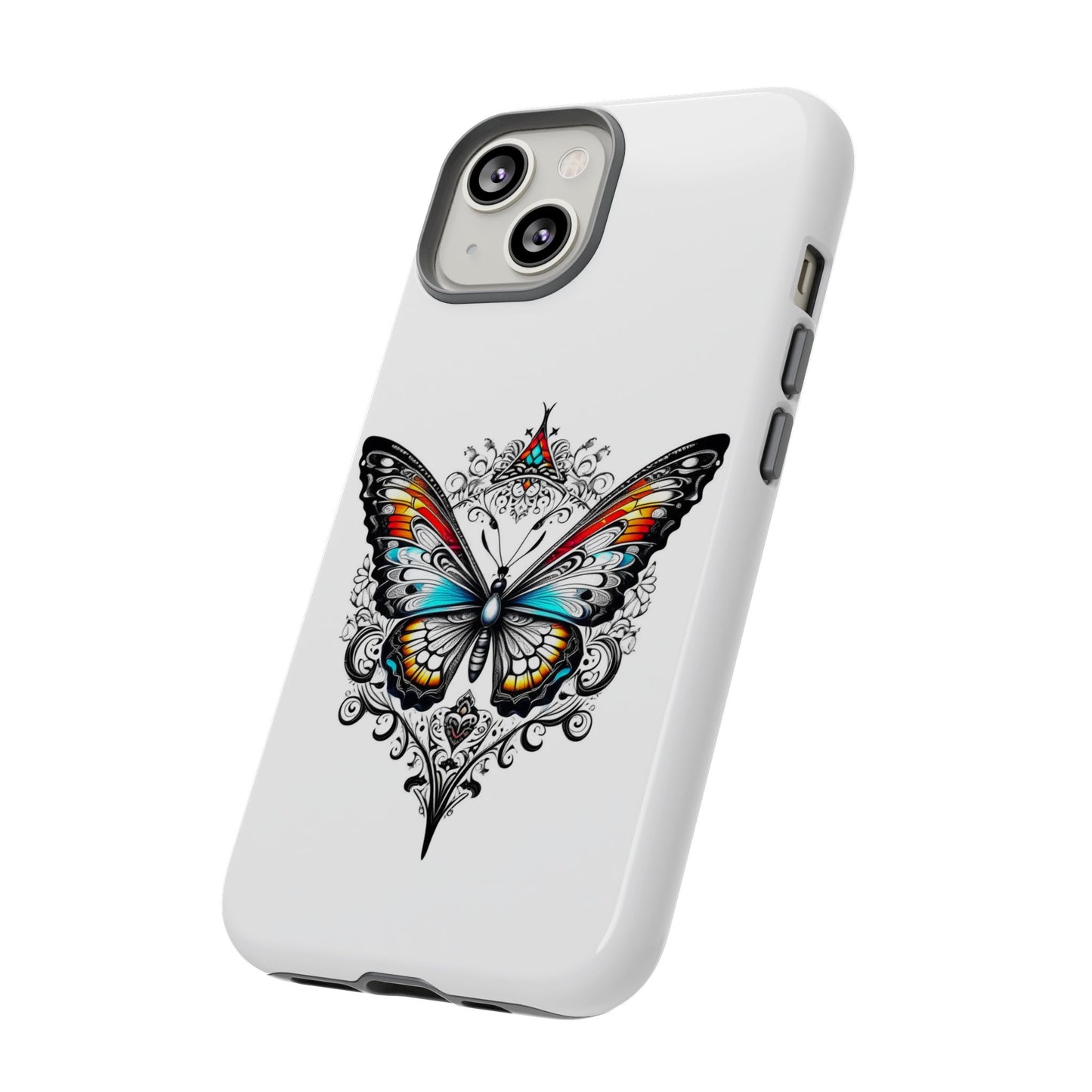 Butterfly Tough Case - Stylish Phone Protection