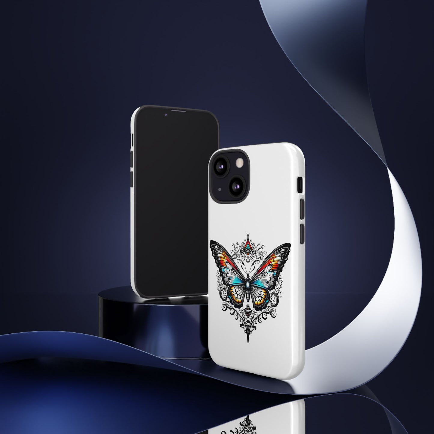 Butterfly Tough Case - Stylish Phone Protection