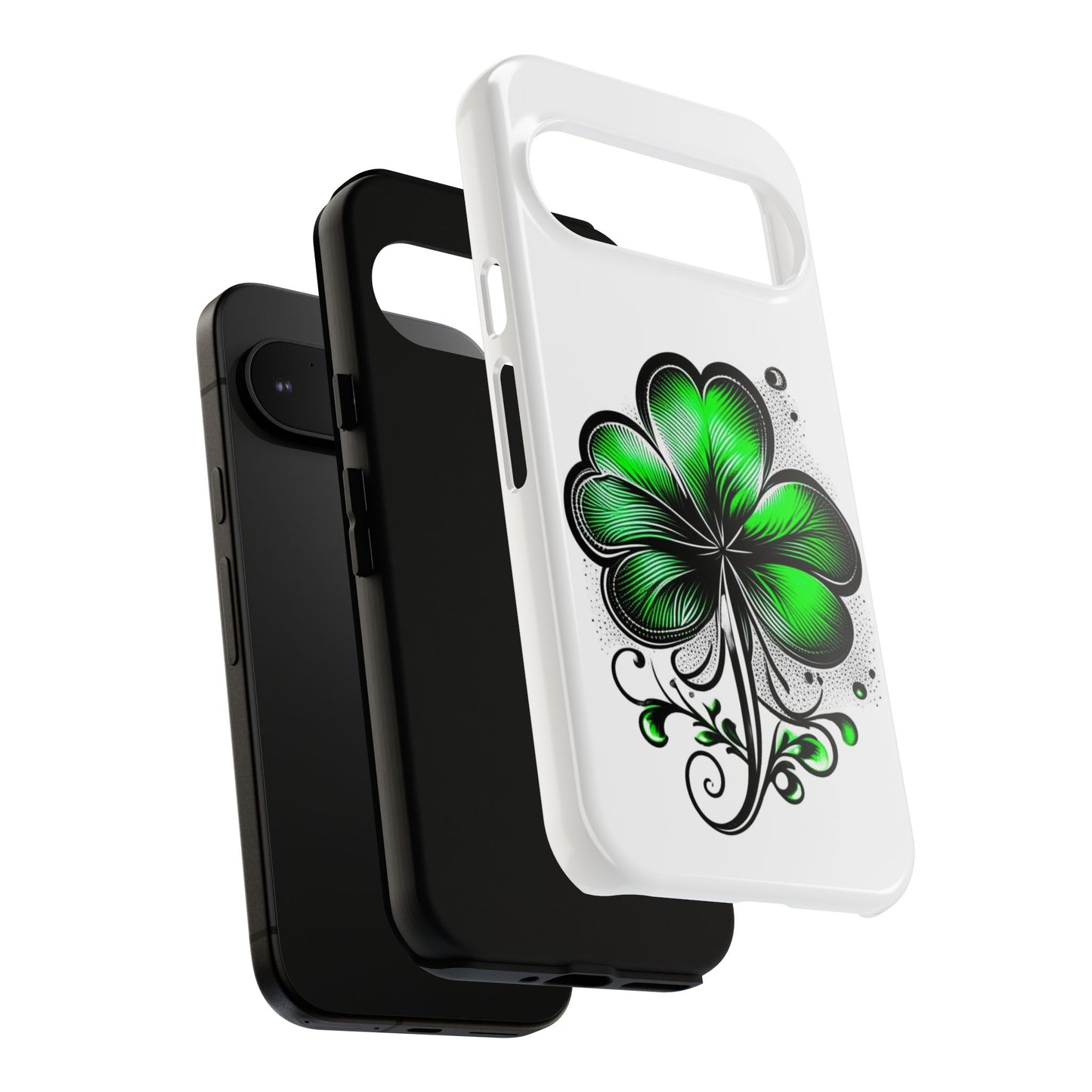 St. Patrick's Day Shamrock Phone Case - Tough & Stylish