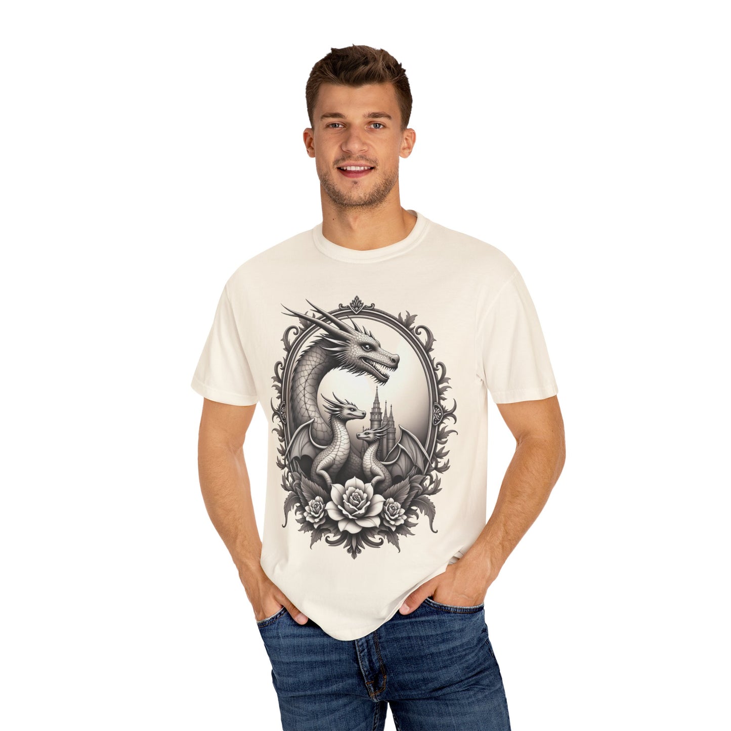 Fantasy Dragon T-Shirt for Unique Style Enthusiasts