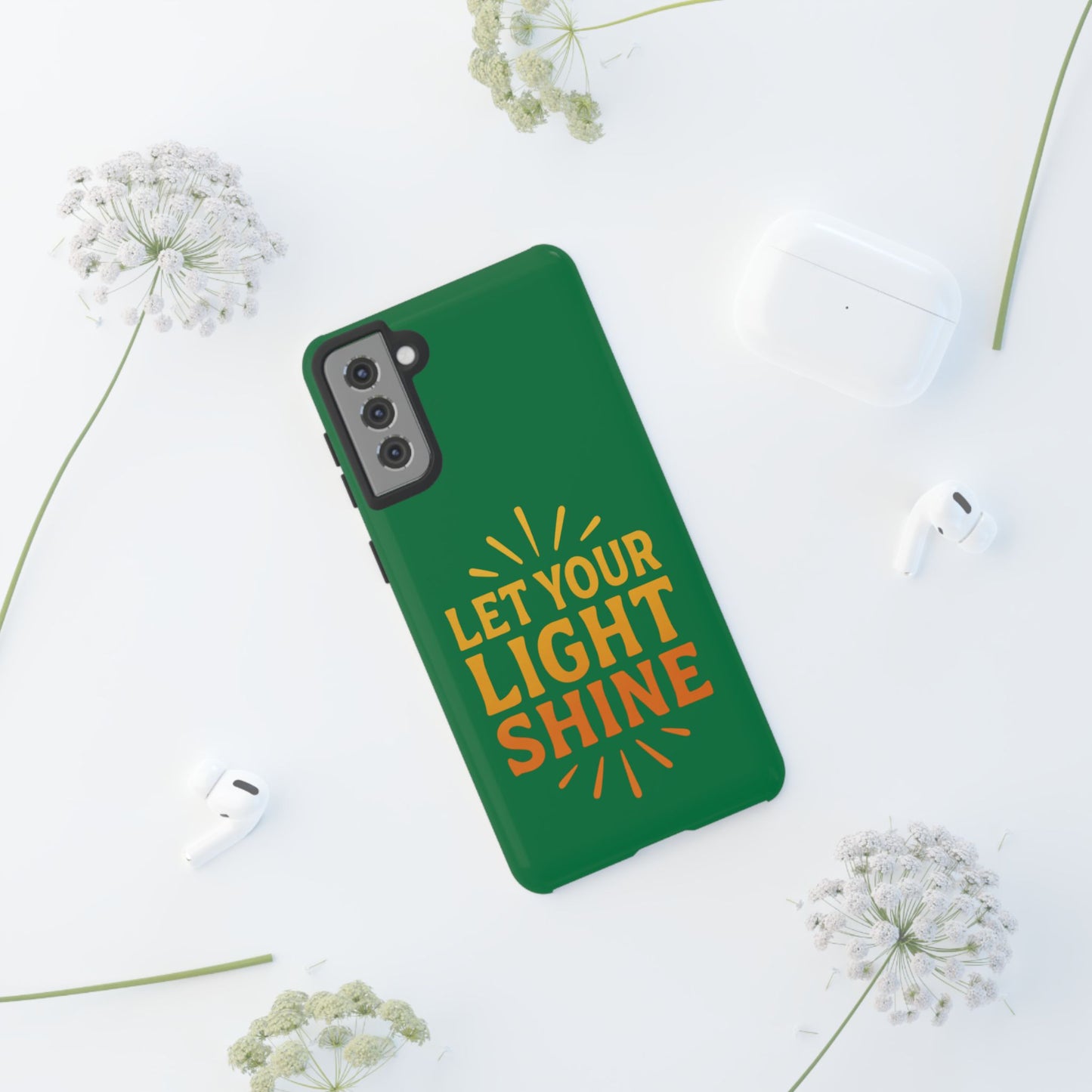 Inspirational Phone Case - 'Let Your Light Shine'