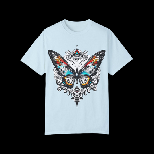Colorful Butterfly Graphic Unisex T-Shirt - Perfect for Nature Lovers and Special Occasions