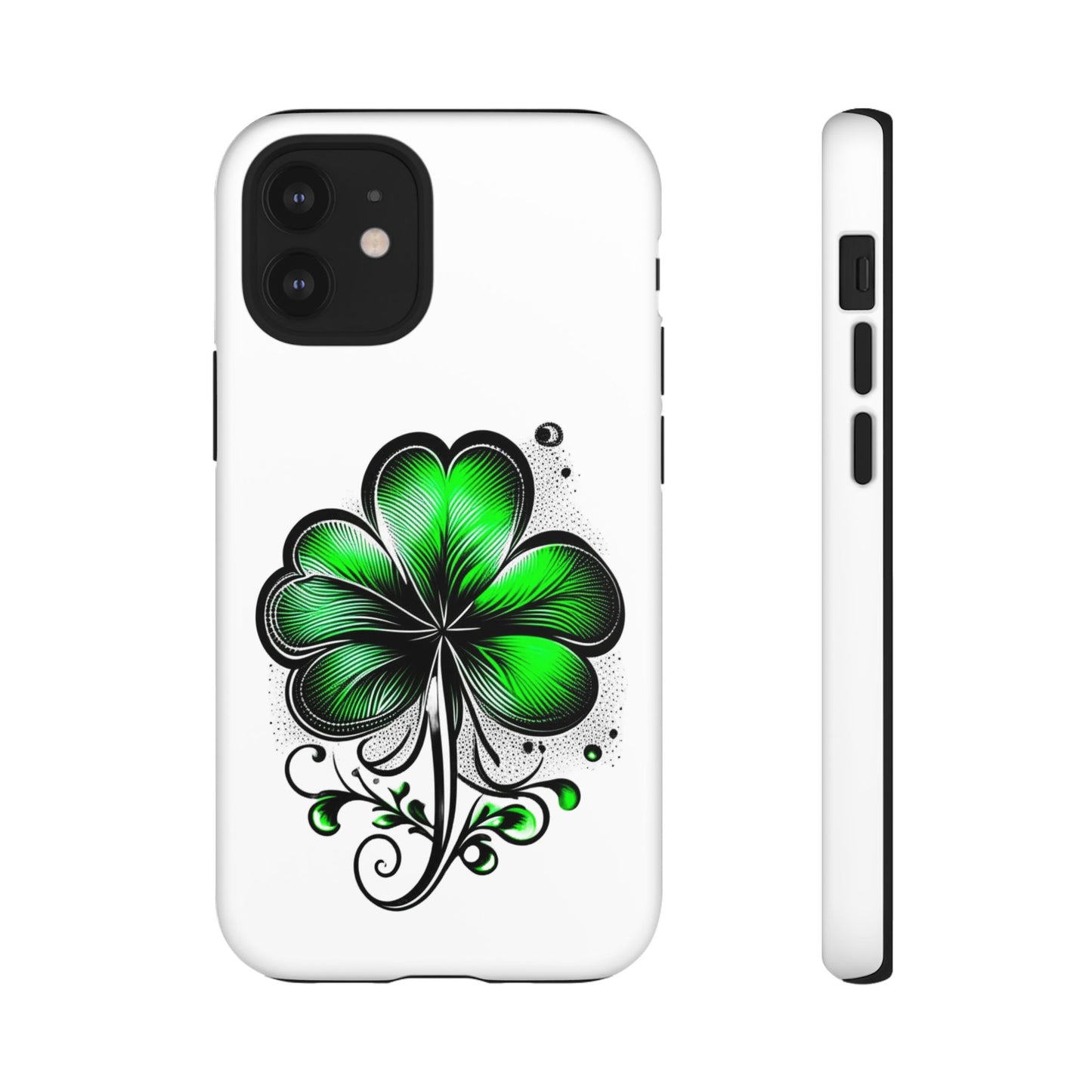 St. Patrick's Day Shamrock Phone Case - Tough & Stylish