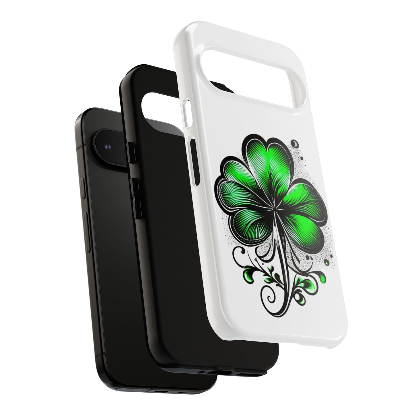 St. Patrick's Day Shamrock Phone Case - Tough & Stylish