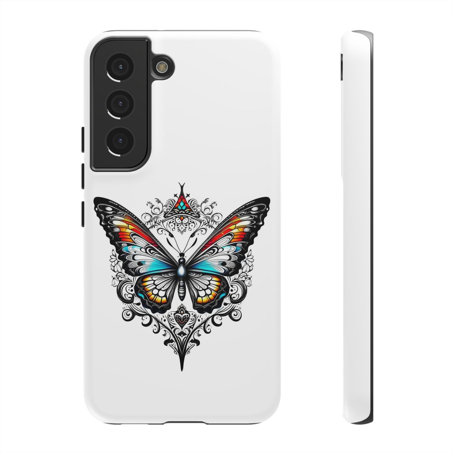 Butterfly Tough Case - Stylish Phone Protection