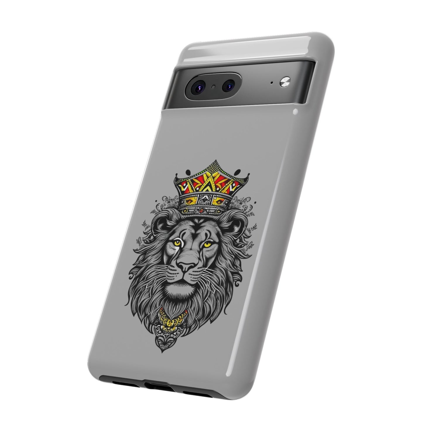 Lion King Phone Case - Tough Cases with Royal Crown Design