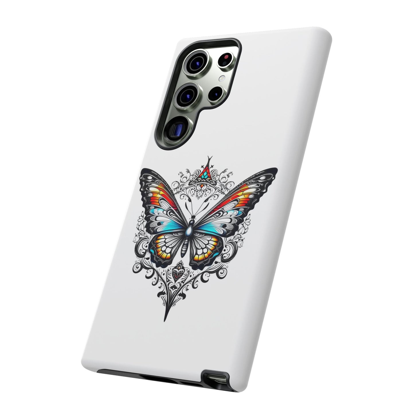 Butterfly Tough Case - Stylish Phone Protection