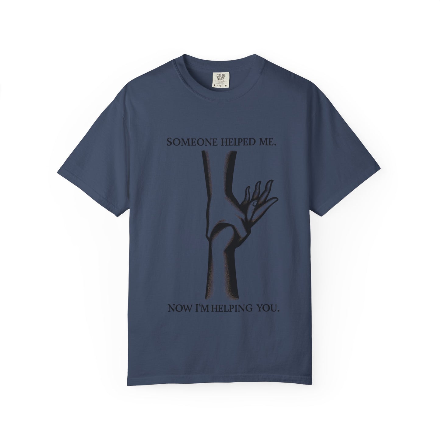 Helping Hands T-Shirt, Inspiring Tee for Supportive Souls, Gift for Friends, Family, and Community, Perfect for Any Occasion