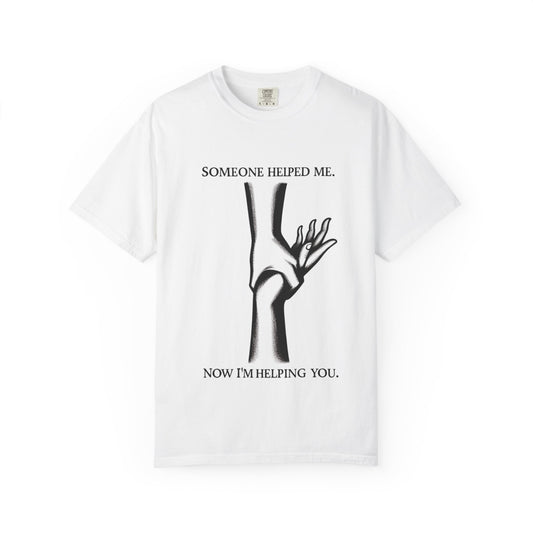 Helping Hands T-Shirt, Inspiring Tee for Supportive Souls, Gift for Friends, Family, and Community, Perfect for Any Occasion