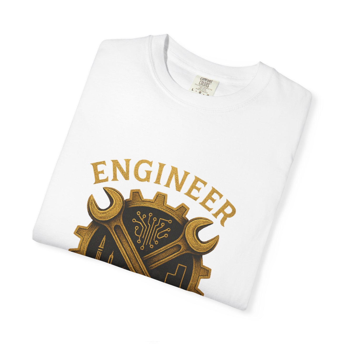 Engineer T-Shirt — 'Engineer: Solve. Build. Repeat.' Vintage Wrench & Gear Tee
