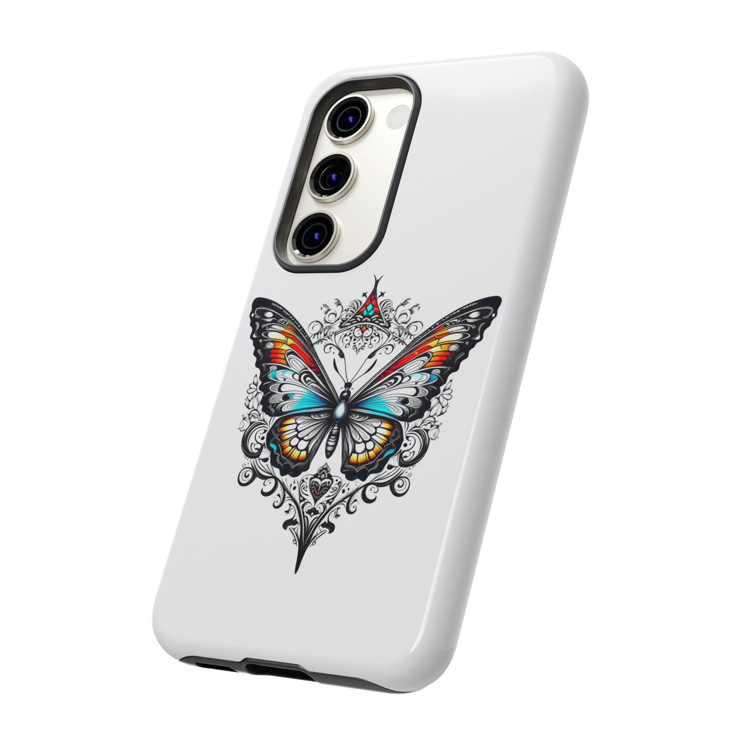 Butterfly Tough Case - Stylish Phone Protection