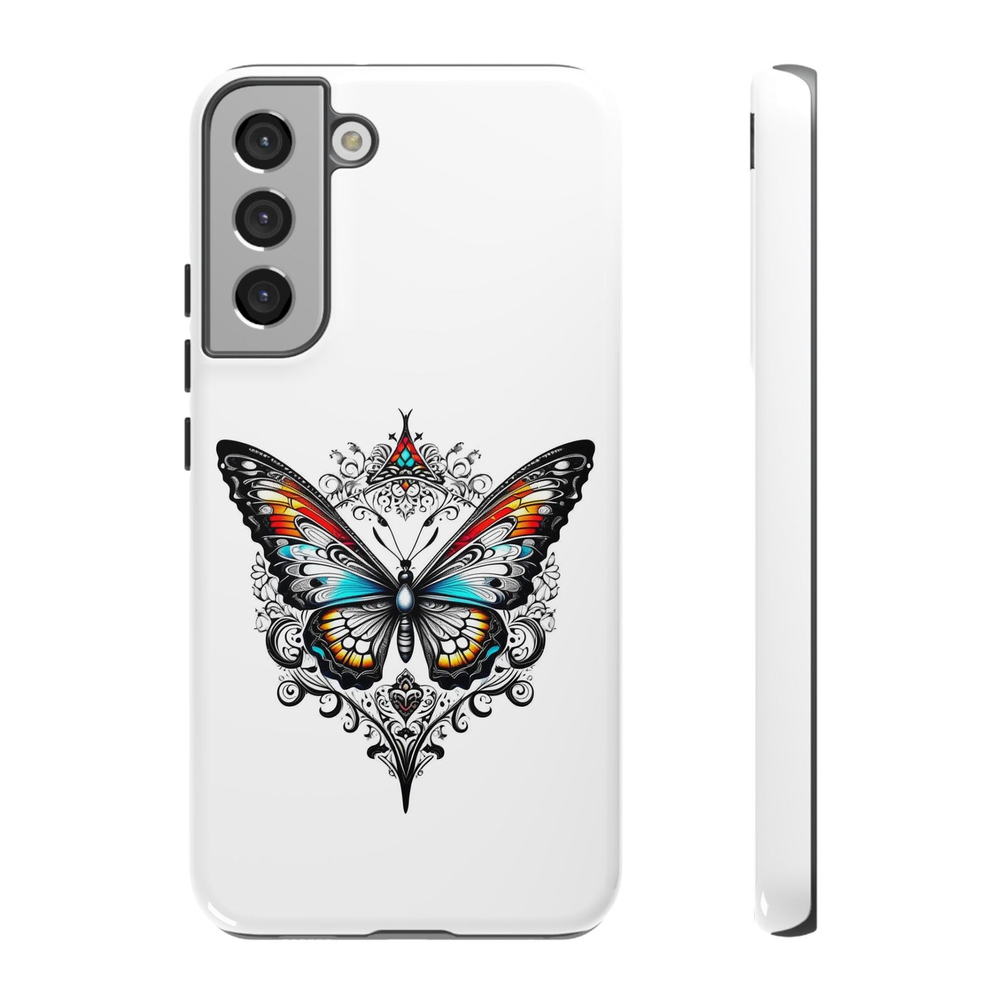 Butterfly Tough Case - Stylish Phone Protection