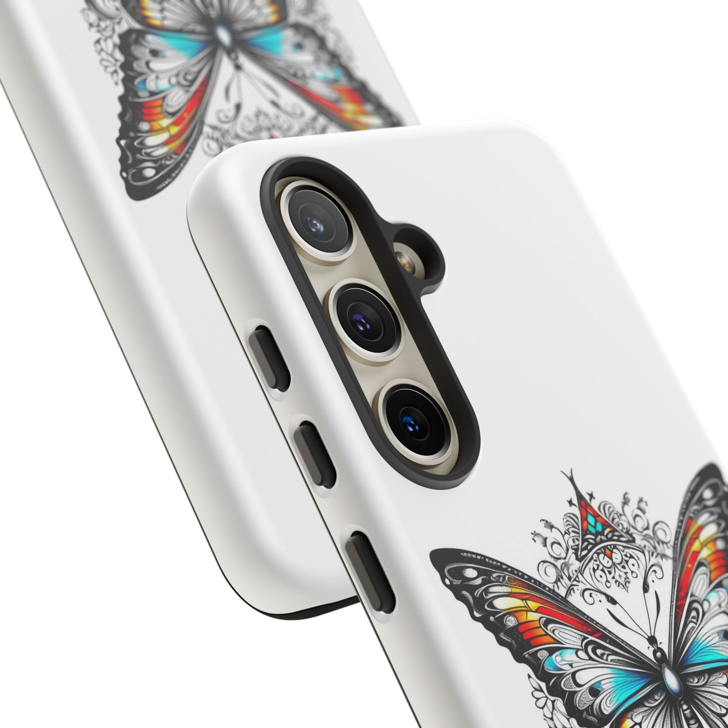Butterfly Tough Case - Stylish Phone Protection