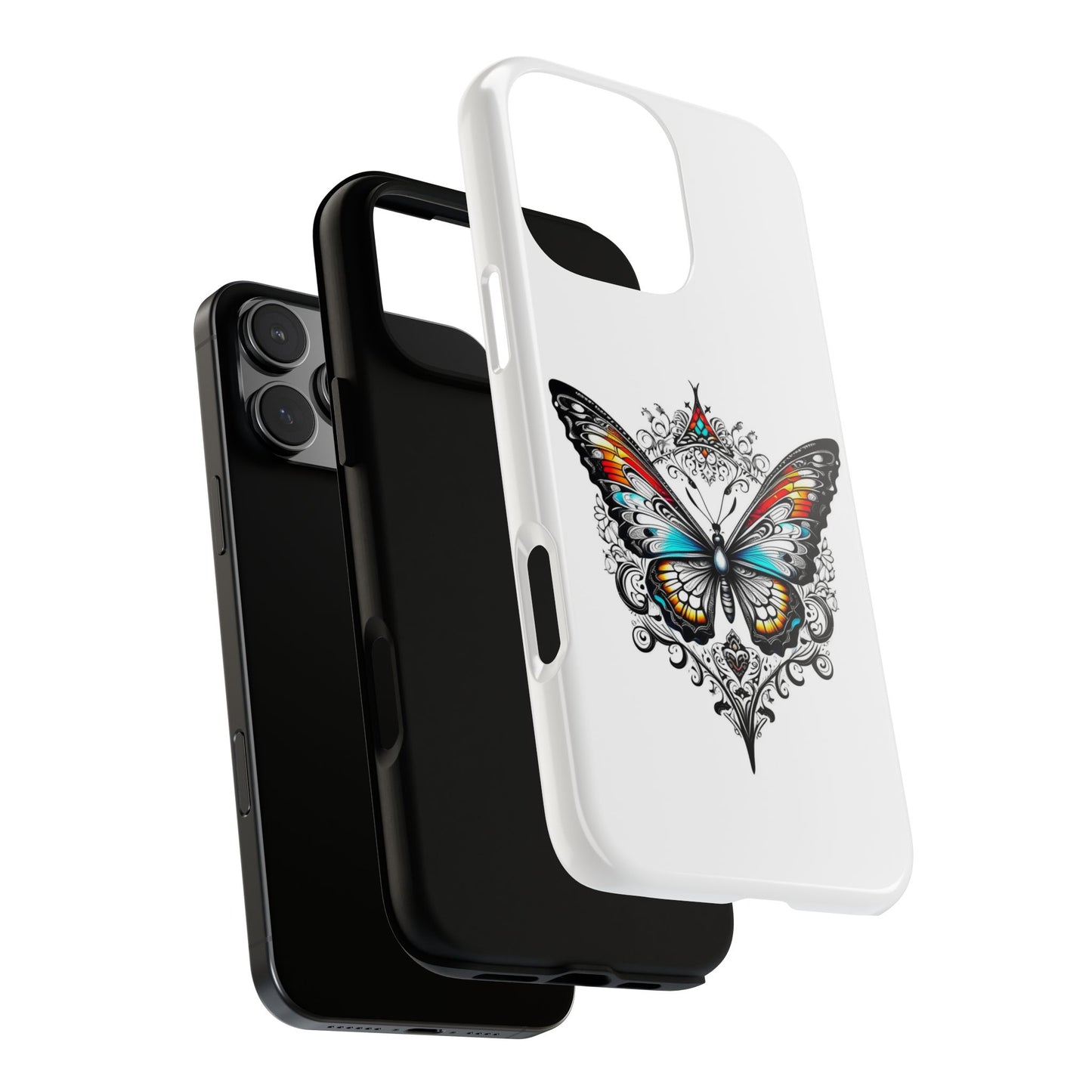 Butterfly Tough Case - Stylish Phone Protection