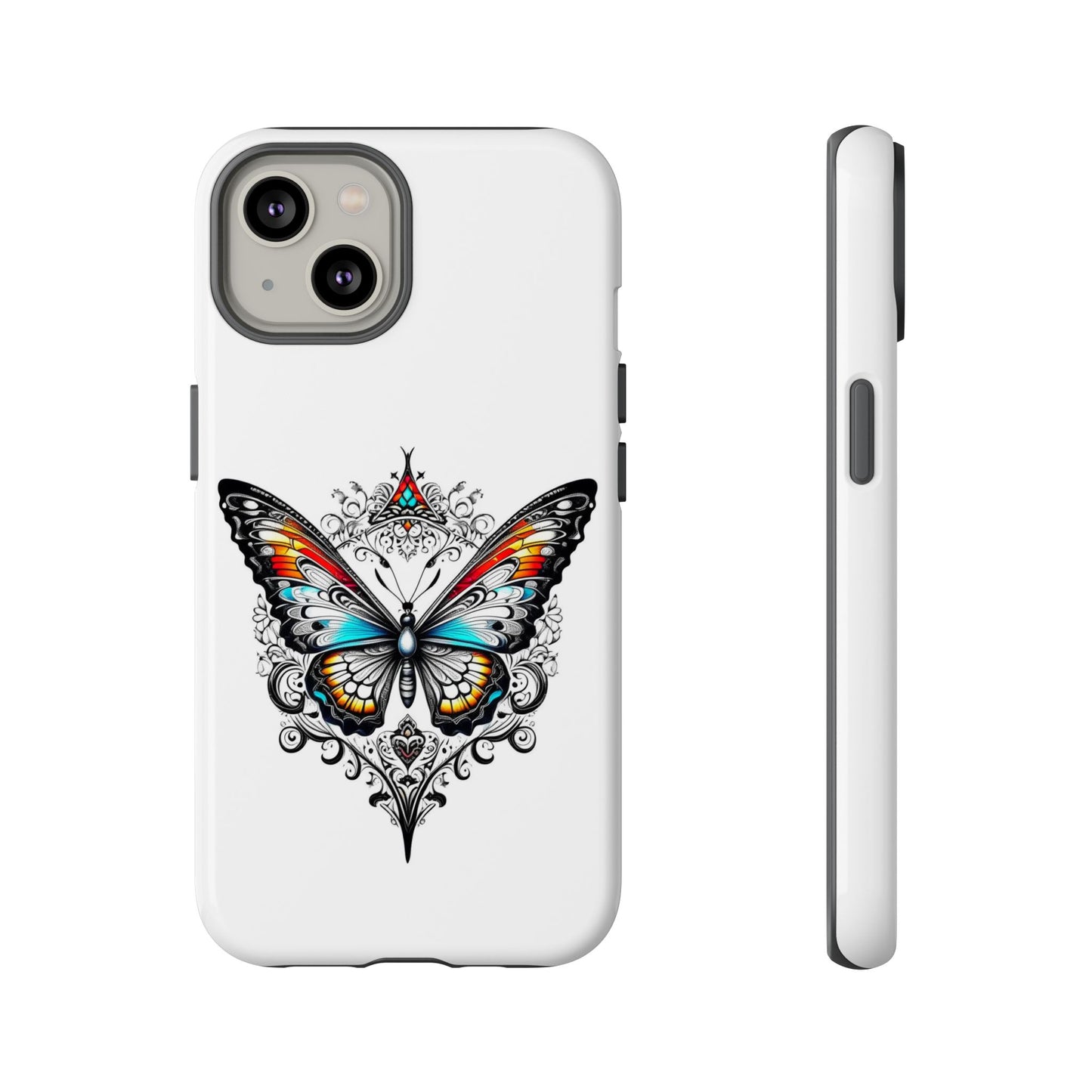 Butterfly Tough Case - Stylish Phone Protection