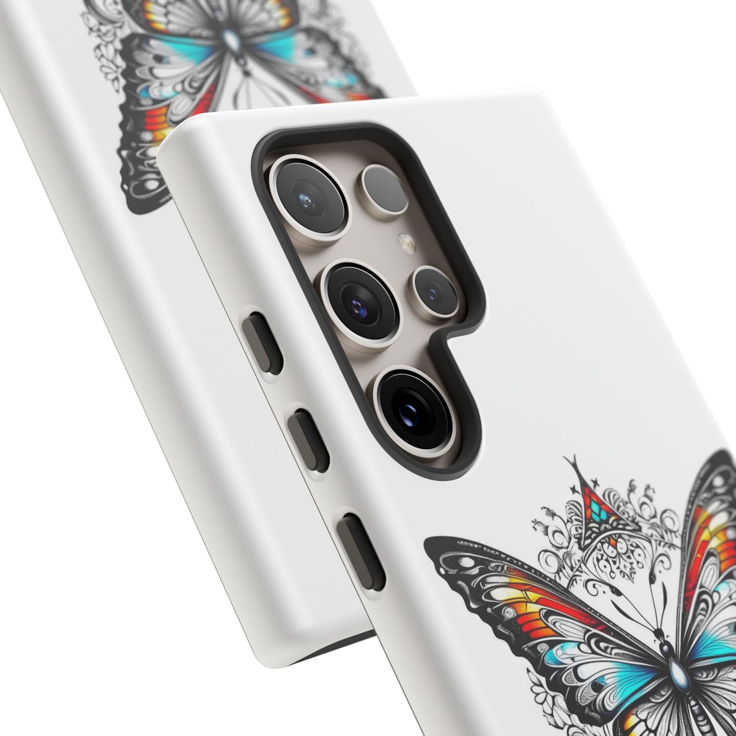Butterfly Tough Case - Stylish Phone Protection