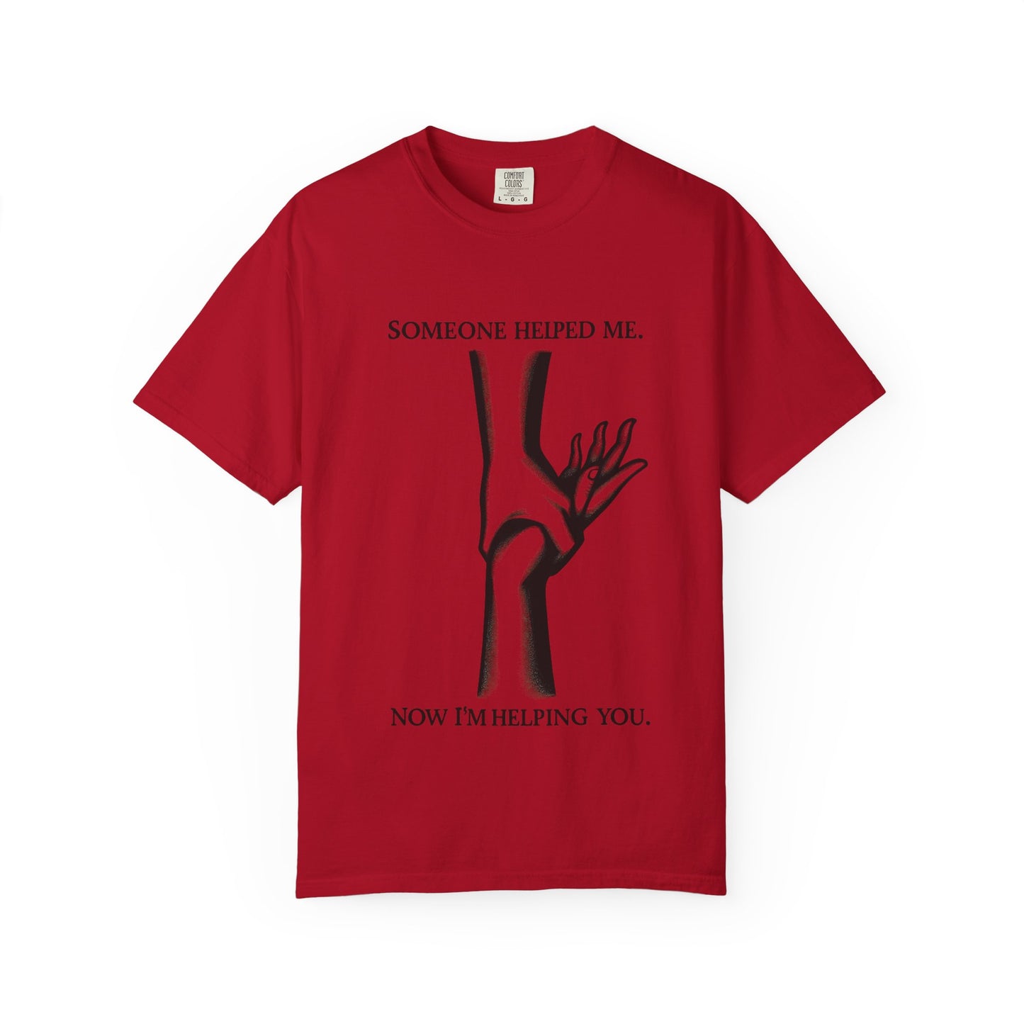Helping Hands T-Shirt, Inspiring Tee for Supportive Souls, Gift for Friends, Family, and Community, Perfect for Any Occasion