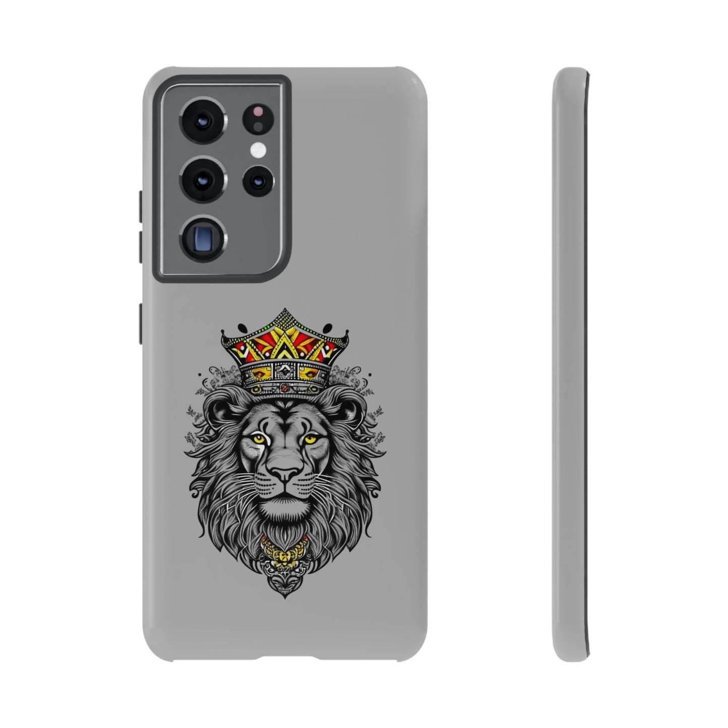 Lion King Phone Case - Tough Cases with Royal Crown Design