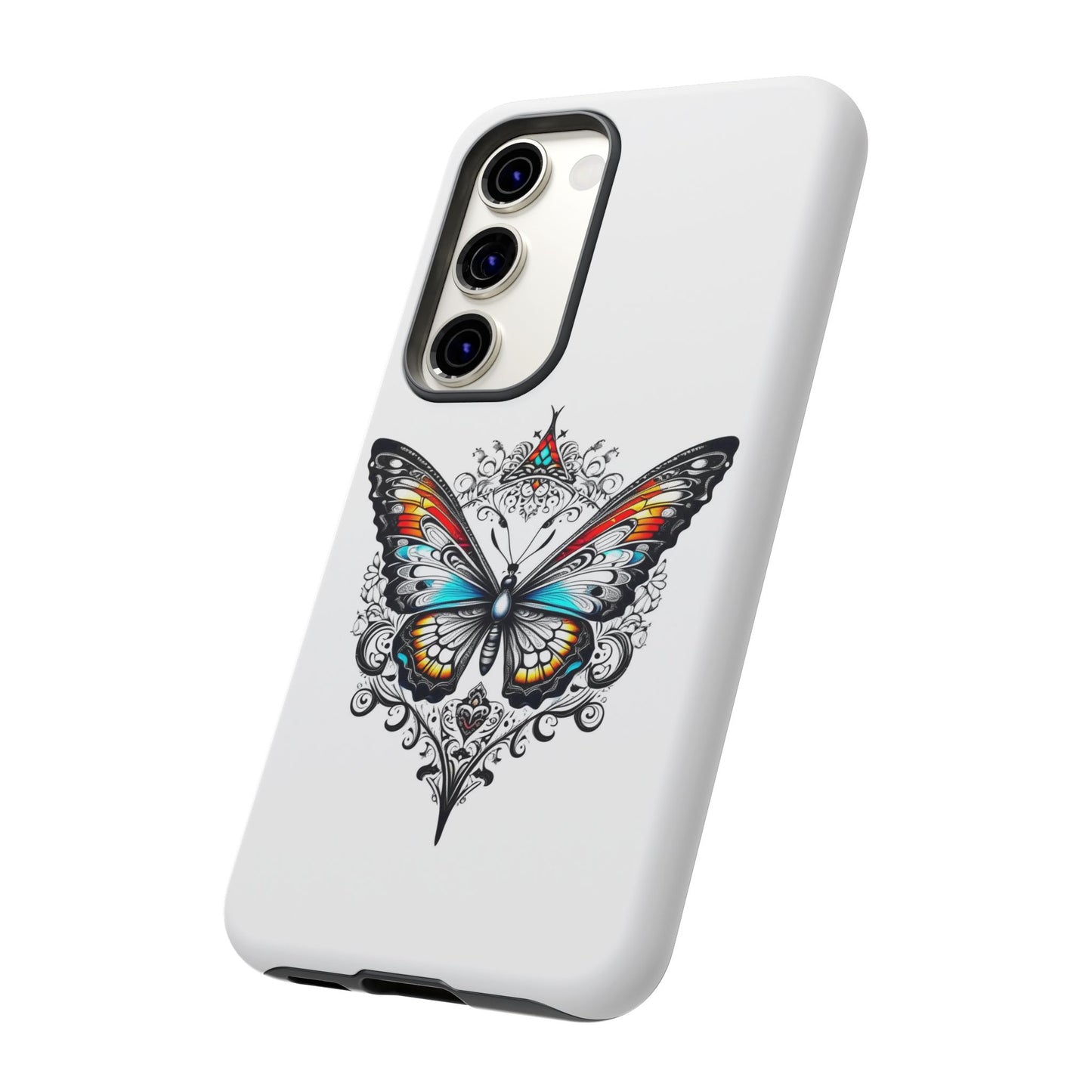 Butterfly Tough Case - Stylish Phone Protection