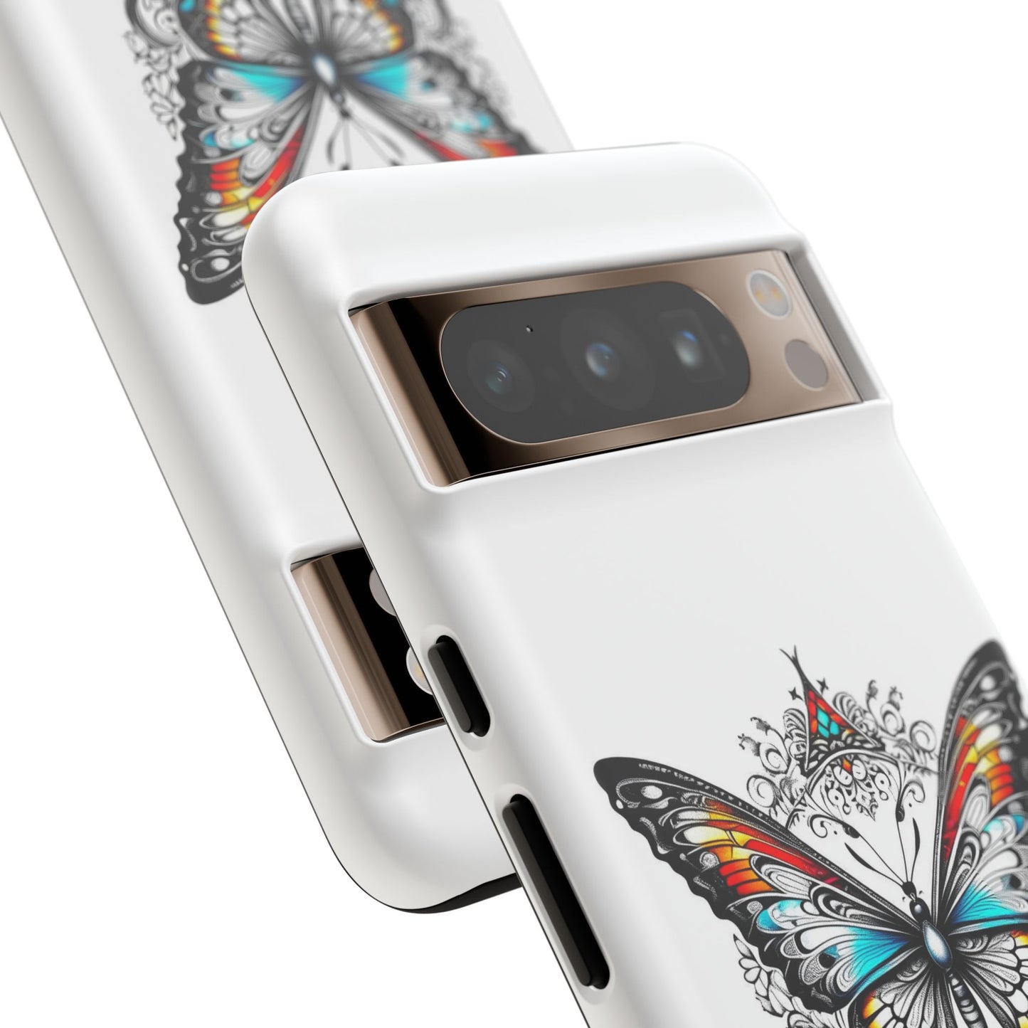 Butterfly Tough Case - Stylish Phone Protection