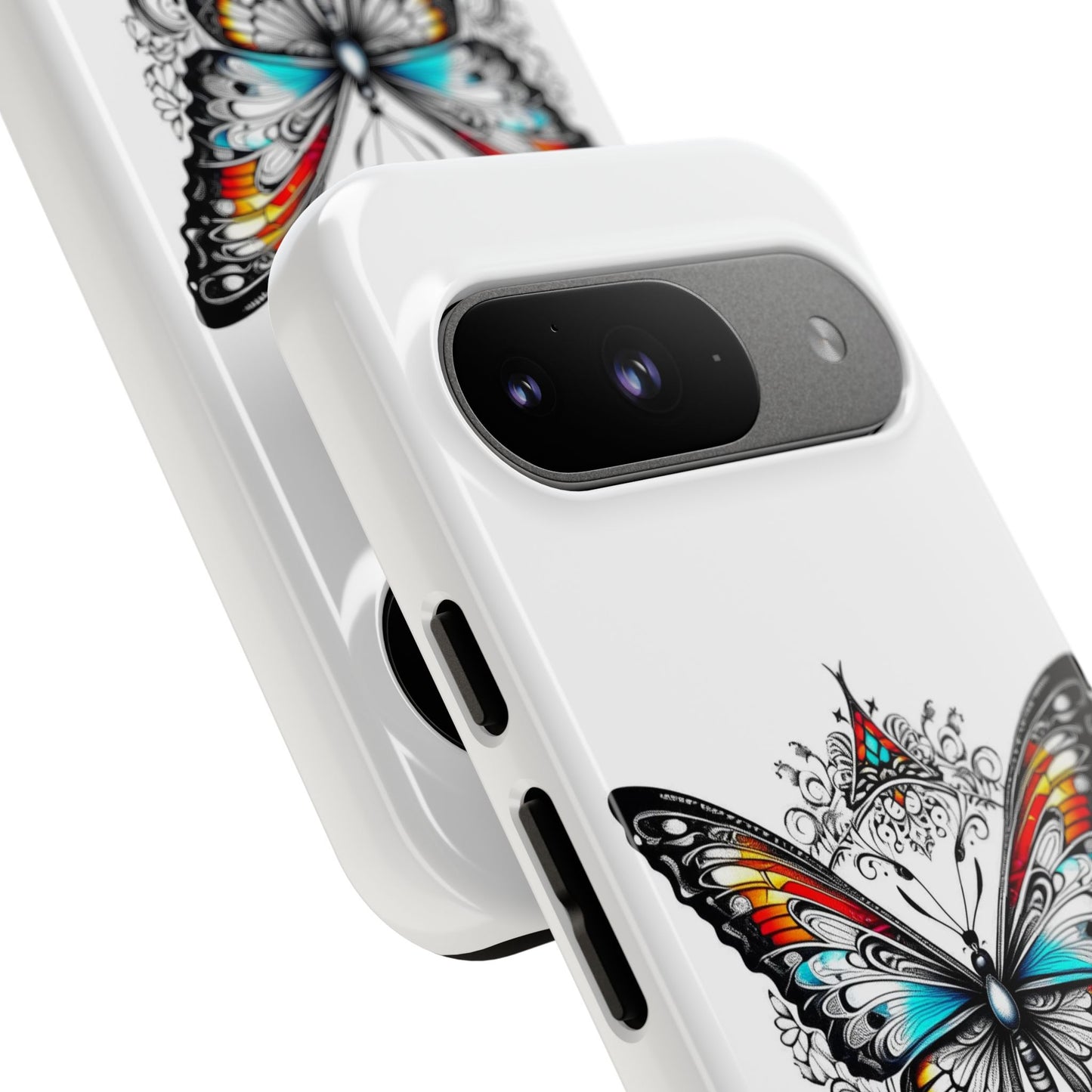 Butterfly Tough Case - Stylish Phone Protection