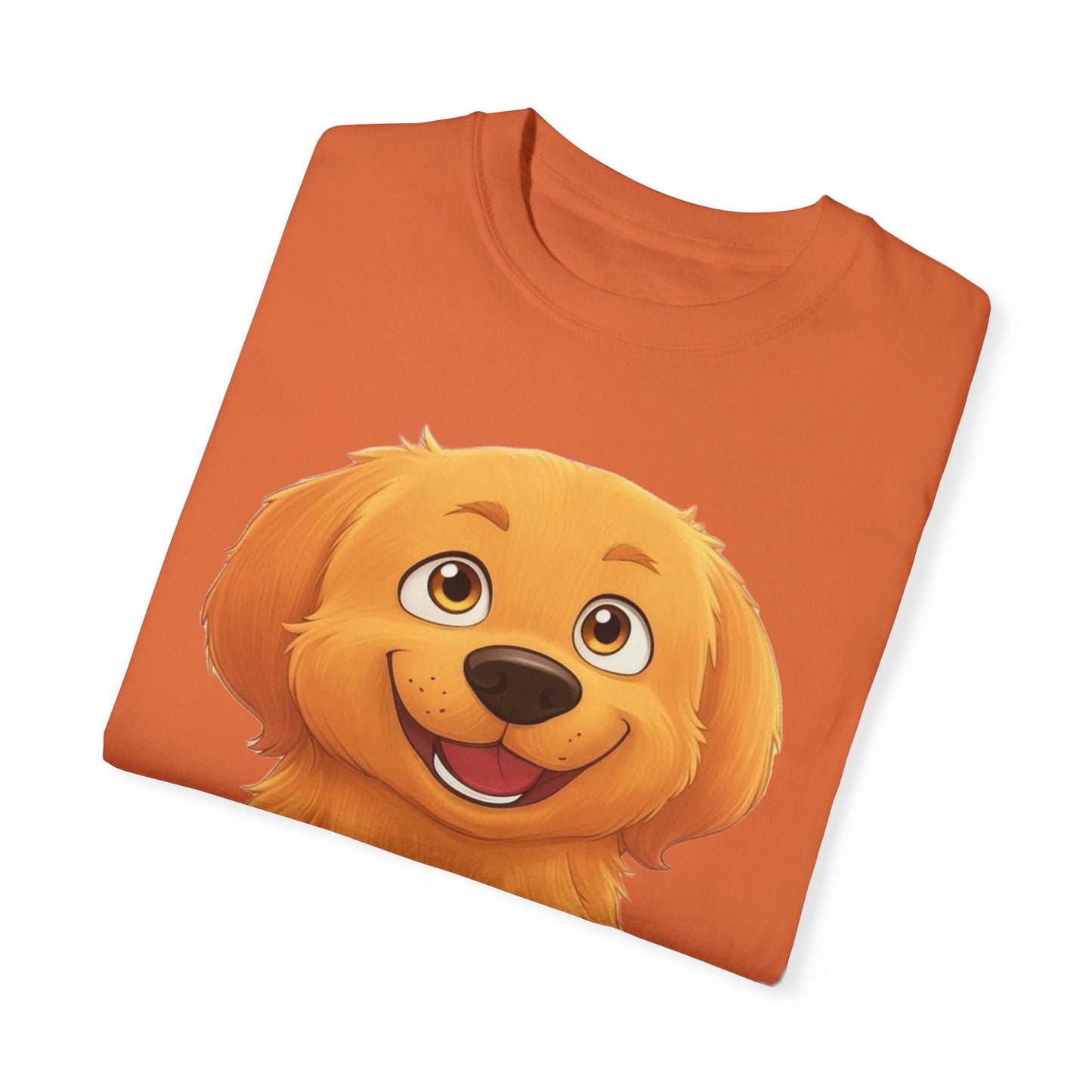 Cute Golden Retriever Graphic Unisex T-Shirt
