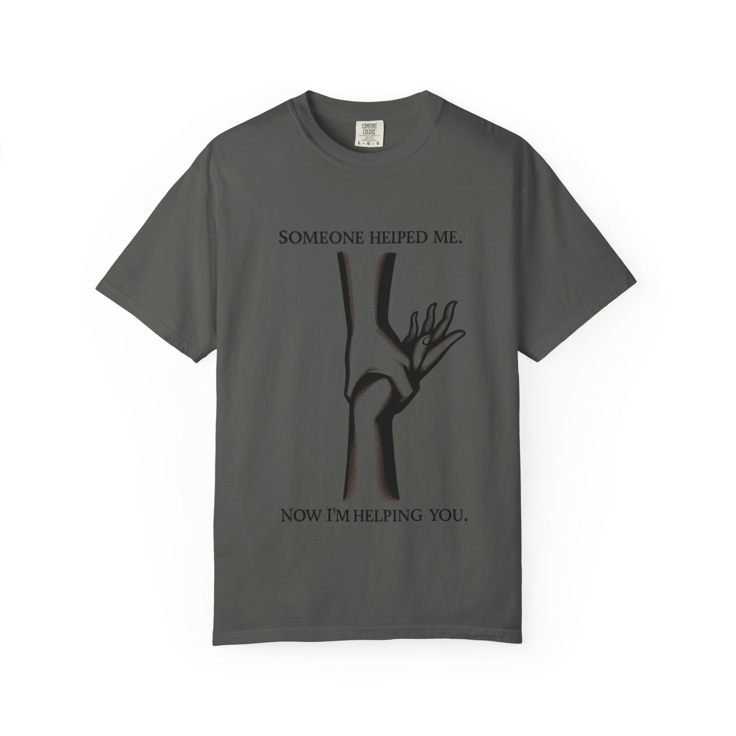 Helping Hands T-Shirt, Inspiring Tee for Supportive Souls, Gift for Friends, Family, and Community, Perfect for Any Occasion