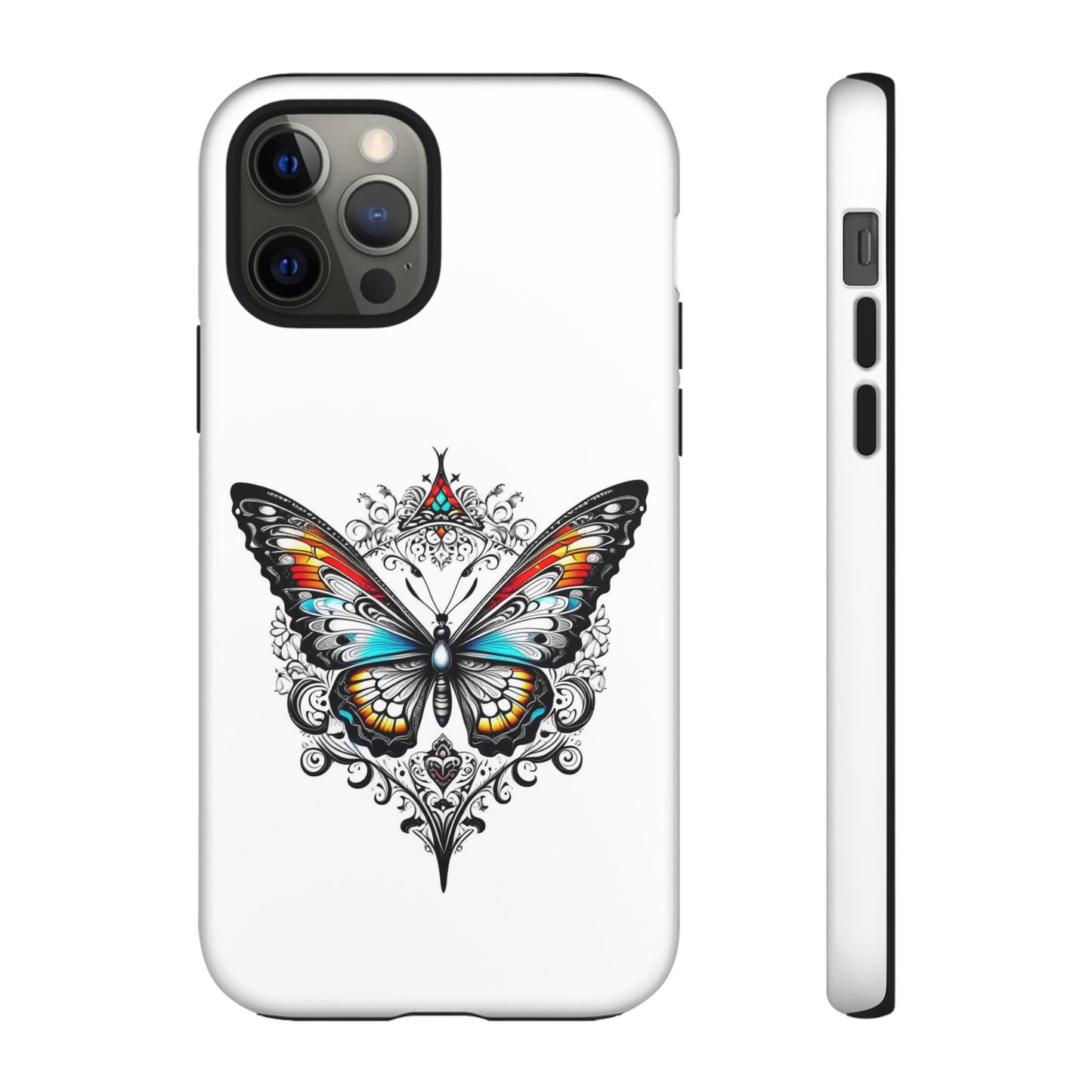 Butterfly Tough Case - Stylish Phone Protection
