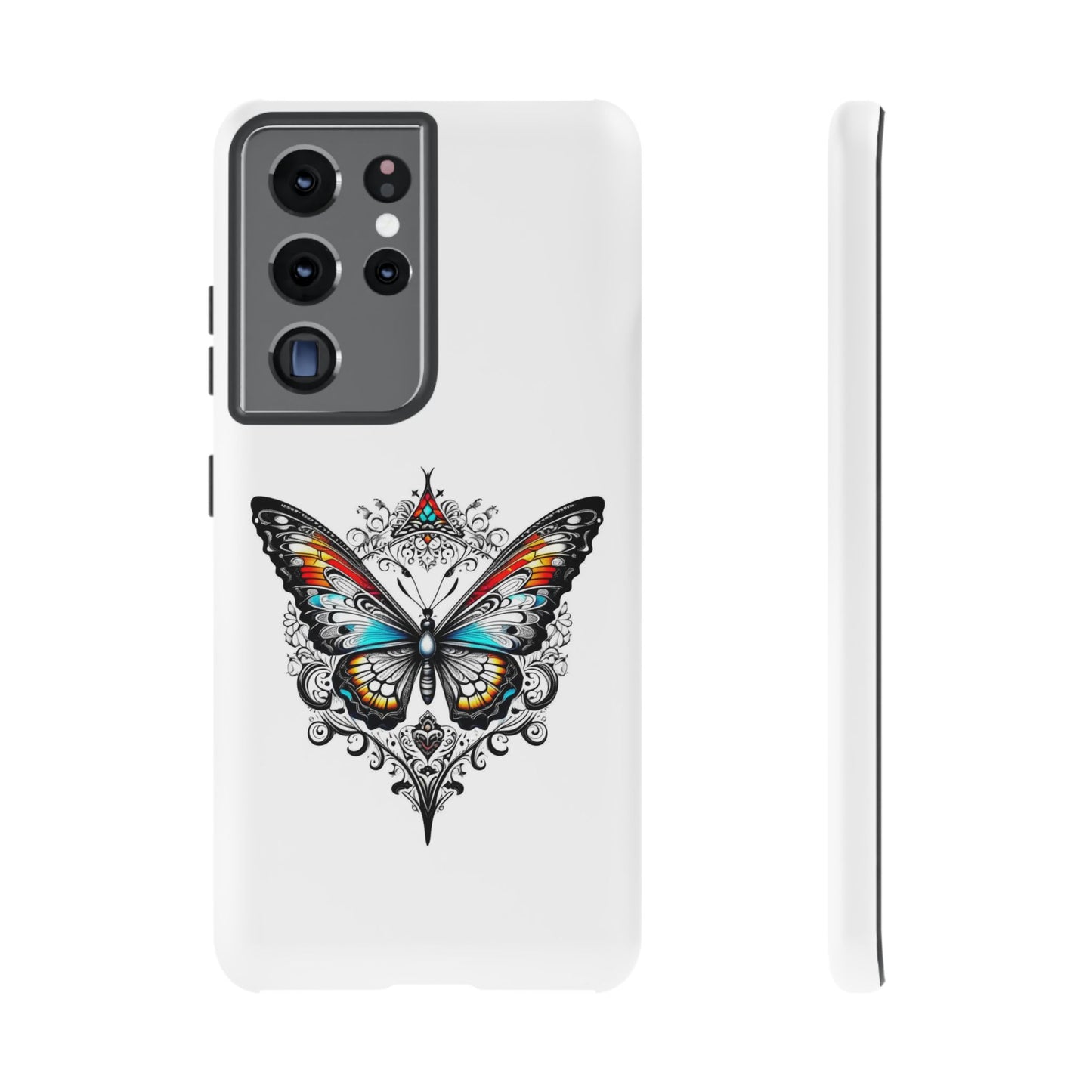 Butterfly Tough Case - Stylish Phone Protection