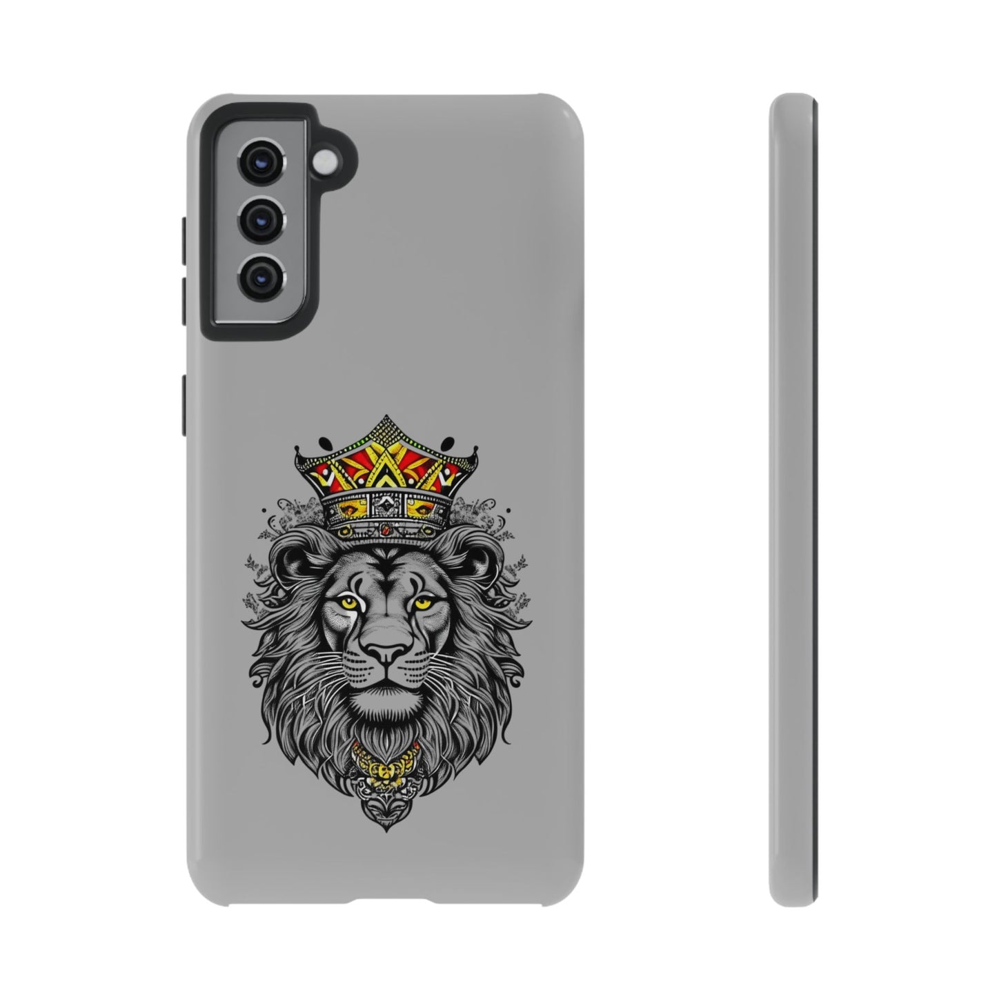 Lion King Phone Case - Tough Cases with Royal Crown Design