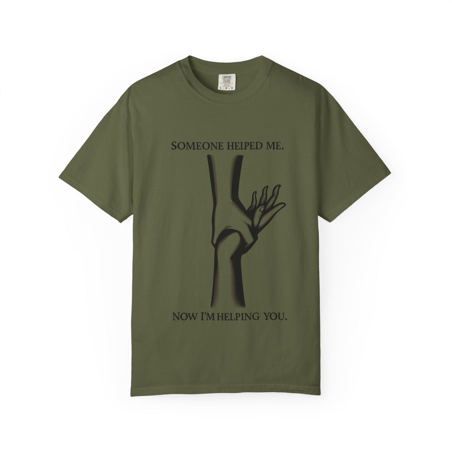 Helping Hands T-Shirt, Inspiring Tee for Supportive Souls, Gift for Friends, Family, and Community, Perfect for Any Occasion