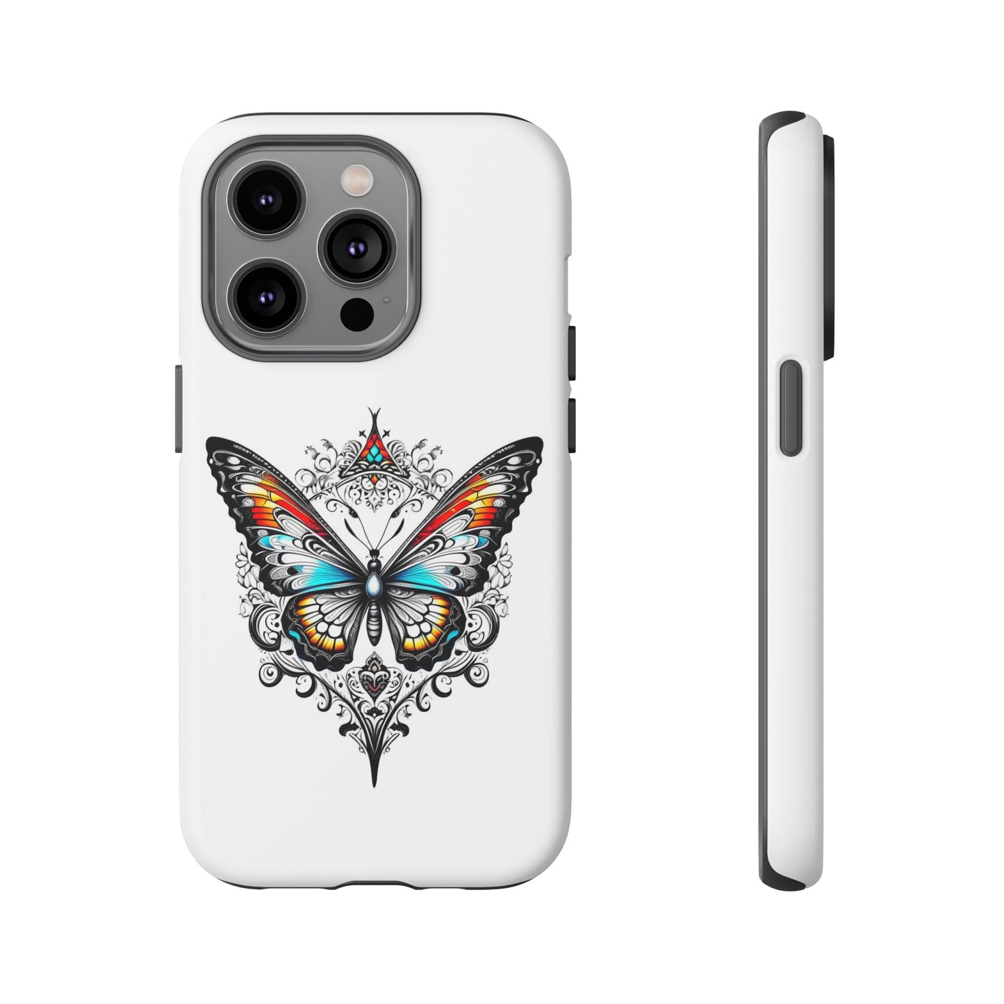 Butterfly Tough Case - Stylish Phone Protection