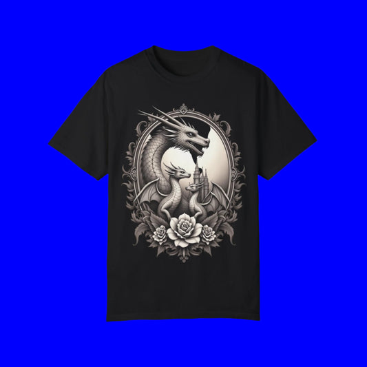 Fantasy Dragon T-Shirt for Unique Style Enthusiasts