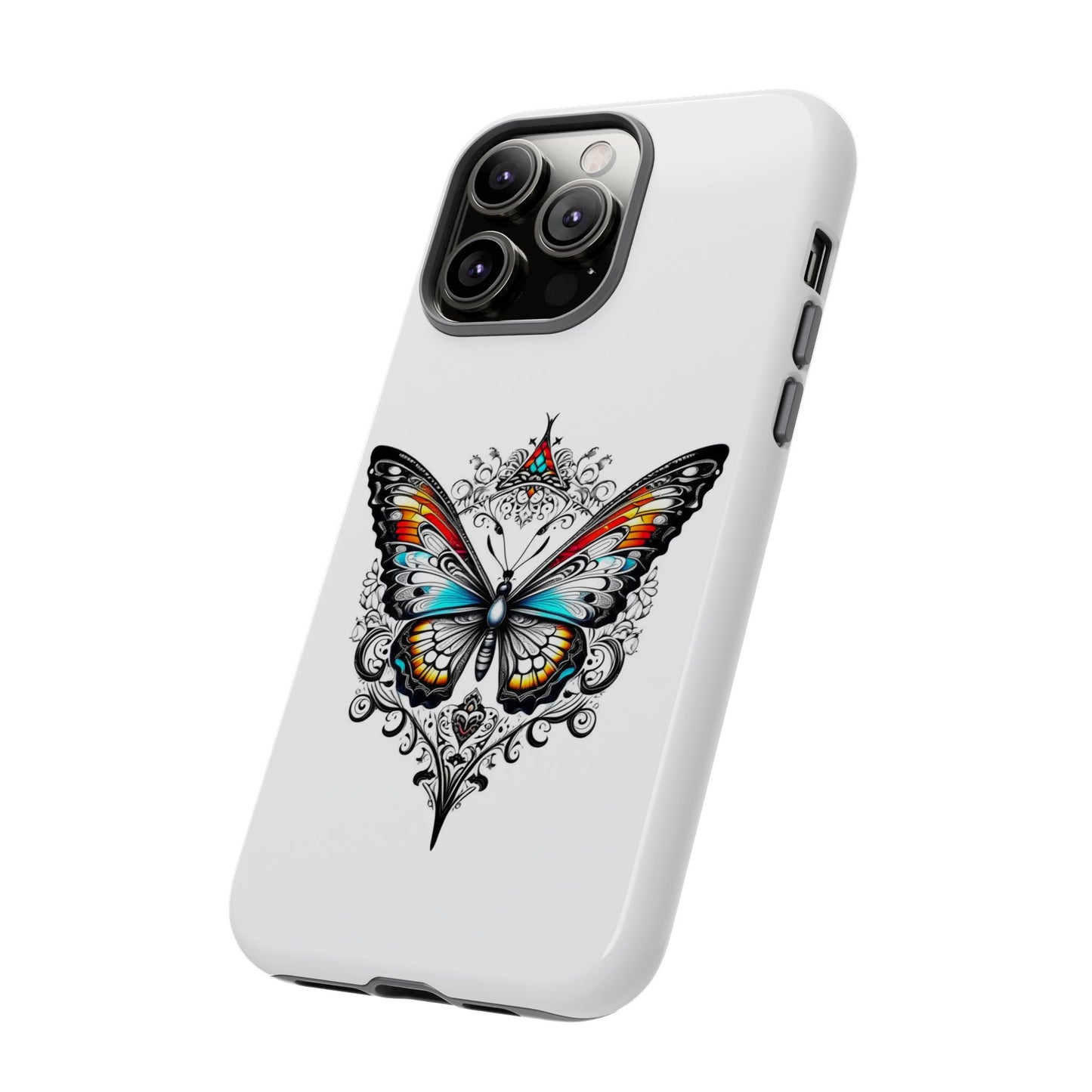 Butterfly Tough Case - Stylish Phone Protection