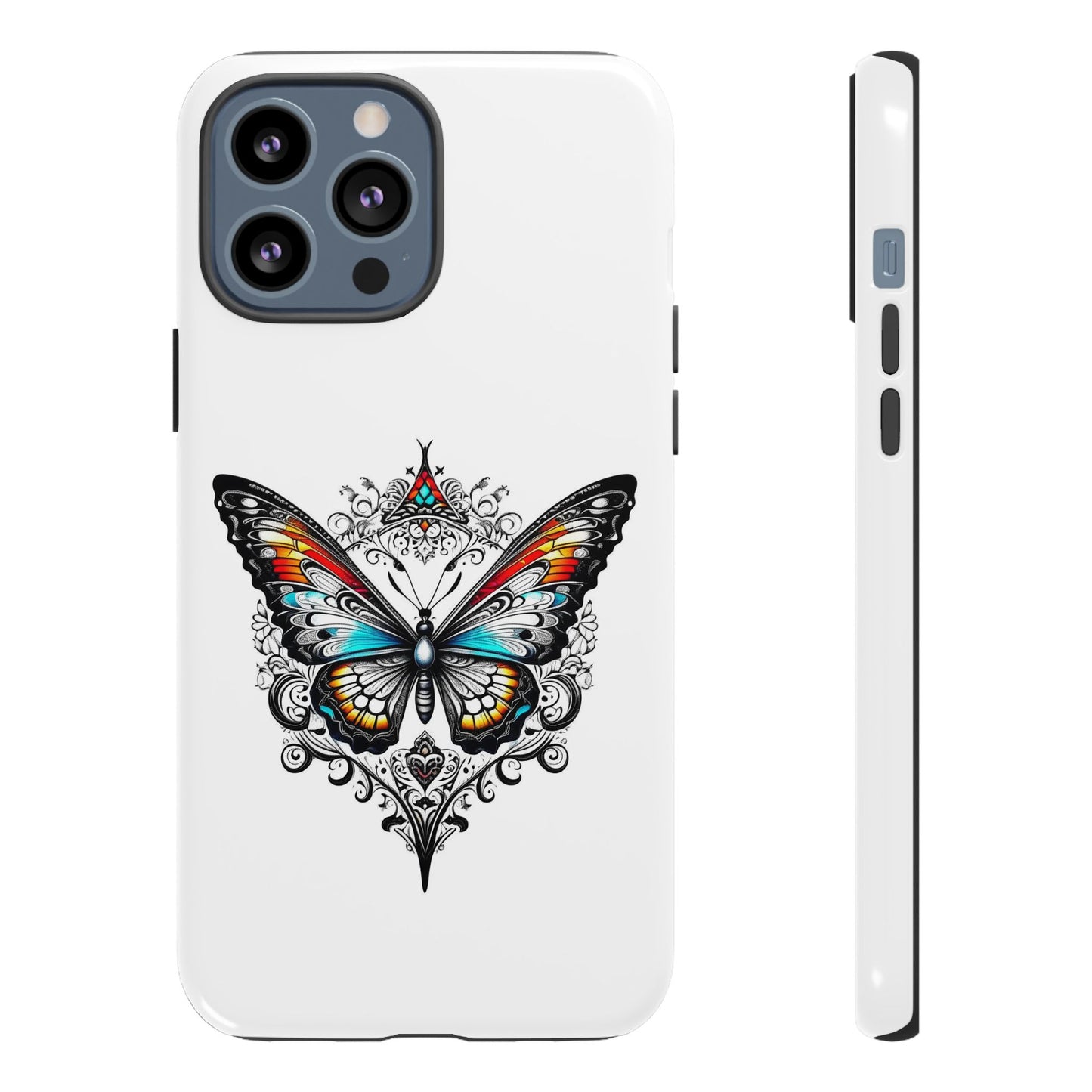 Butterfly Tough Case - Stylish Phone Protection