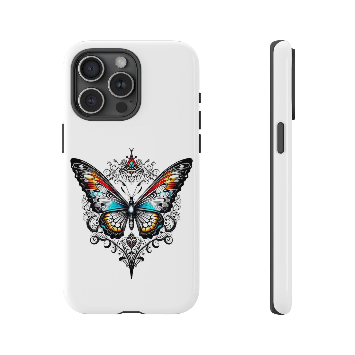 Butterfly Tough Case - Stylish Phone Protection