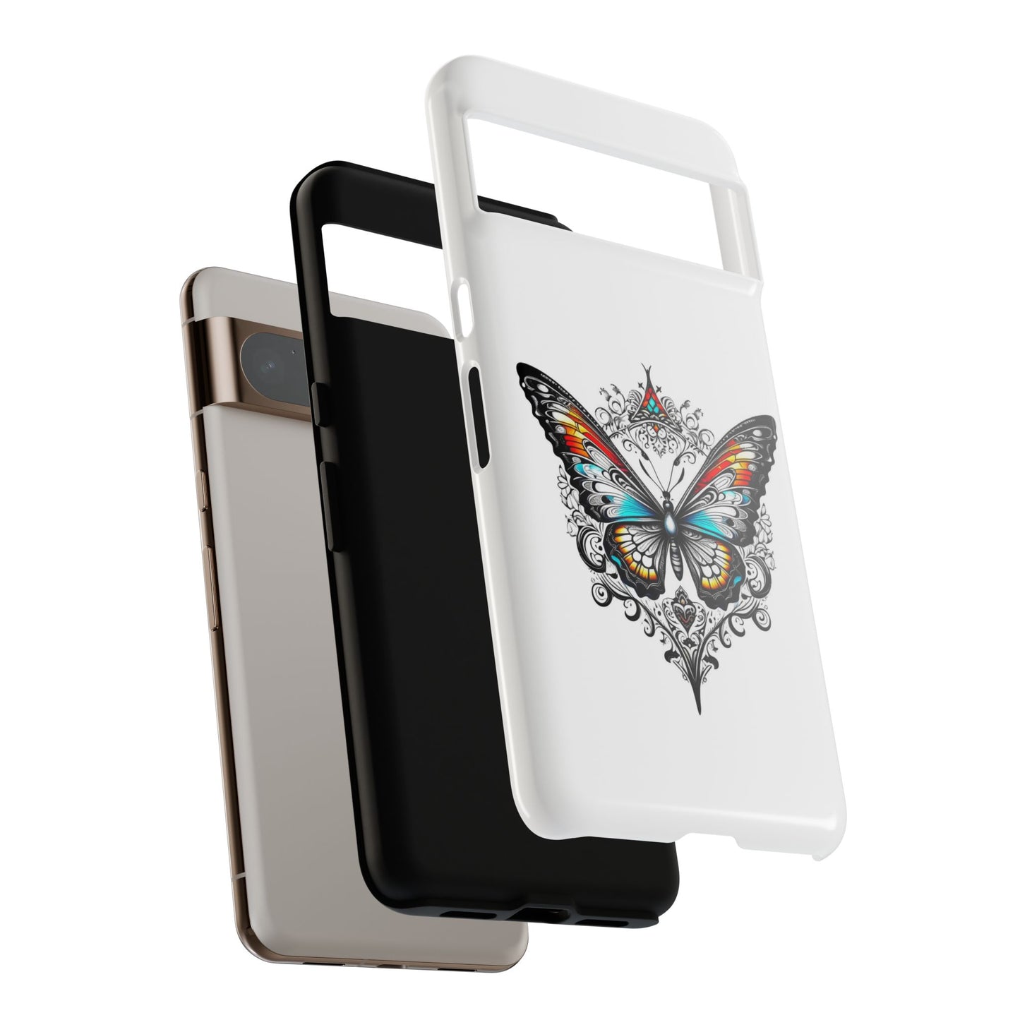 Butterfly Tough Case - Stylish Phone Protection