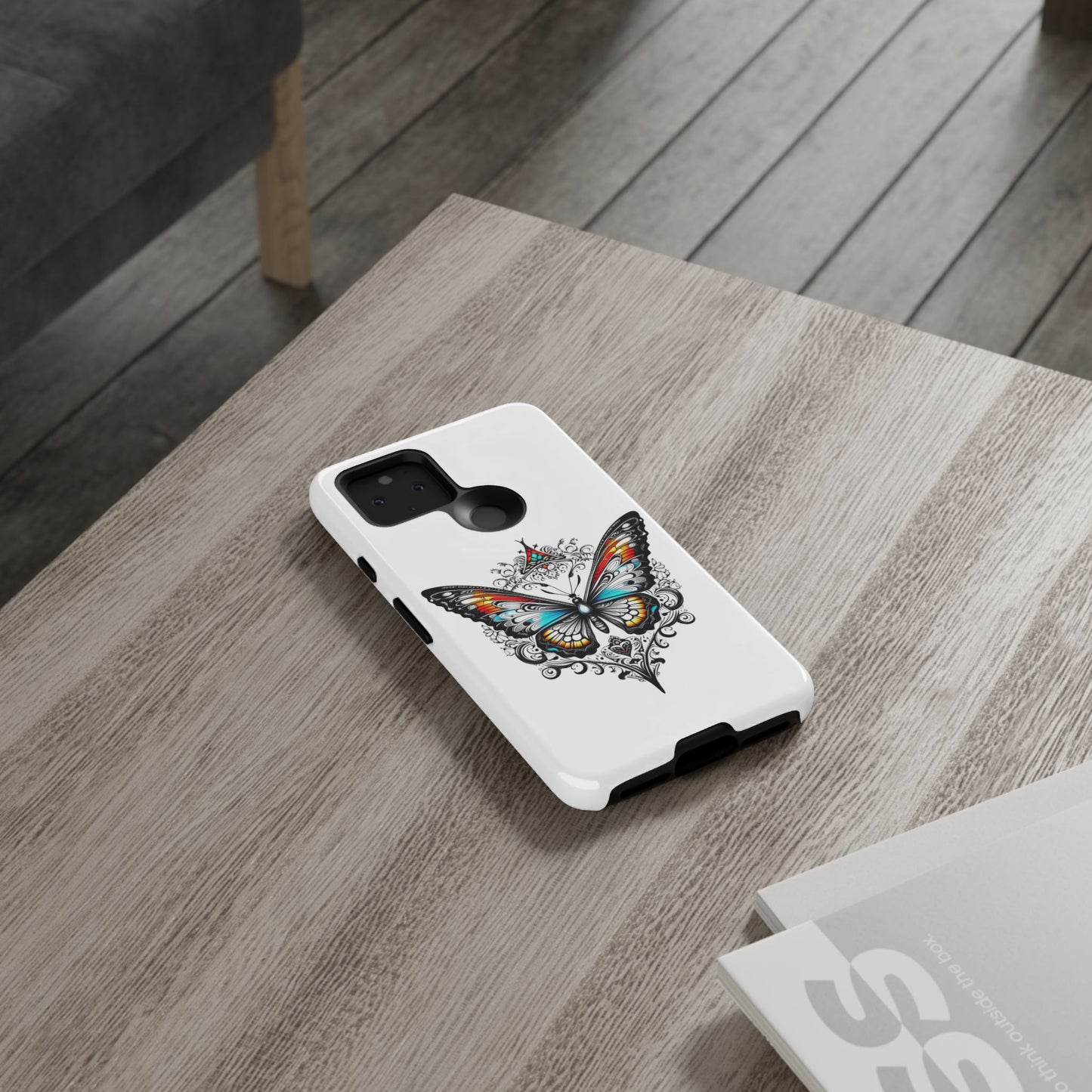 Butterfly Tough Case - Stylish Phone Protection