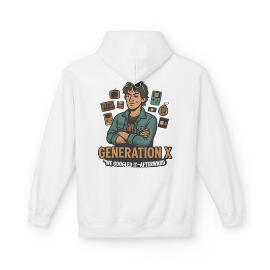 Generation X Hoodie: Nostalgic Gift for Millennials, Cozy Wear for Casual Outings, Graphic Hoodie for Retro Vibes, Birthday Gift, Cool [...]