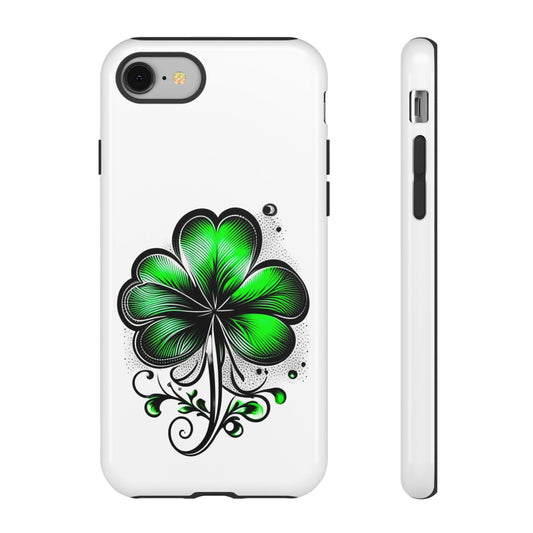 St. Patrick's Day Shamrock Phone Case - Tough & Stylish