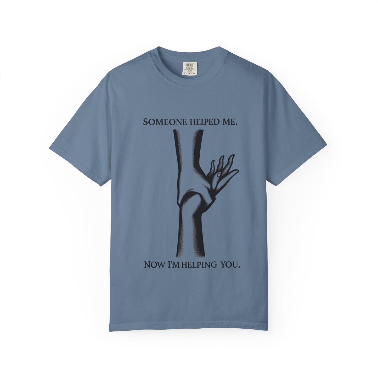 Helping Hands T-Shirt, Inspiring Tee for Supportive Souls, Gift for Friends, Family, and Community, Perfect for Any Occasion