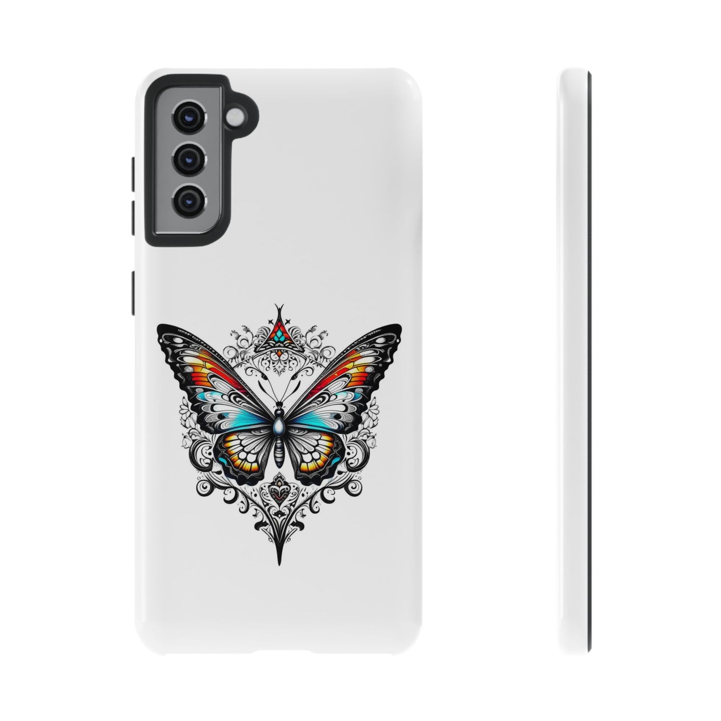 Butterfly Tough Case - Stylish Phone Protection