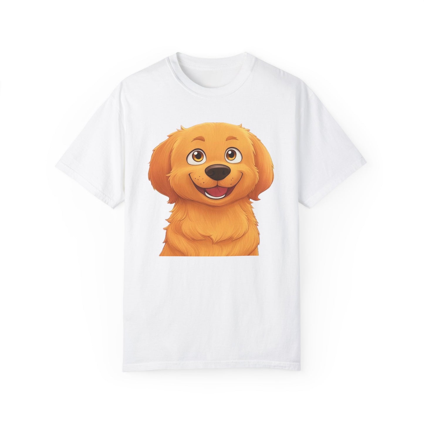 Cute Golden Retriever Graphic Unisex T-Shirt