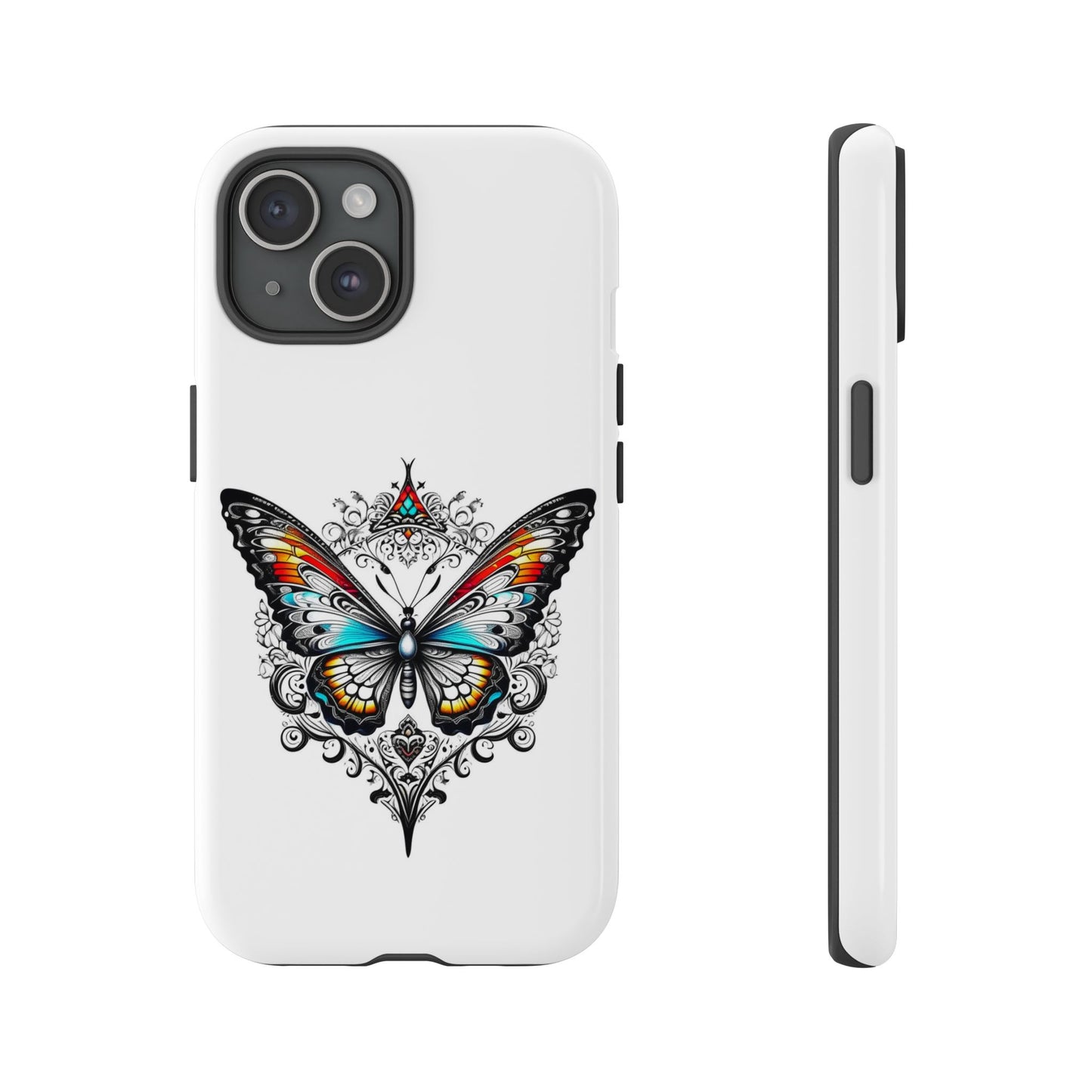 Butterfly Tough Case - Stylish Phone Protection