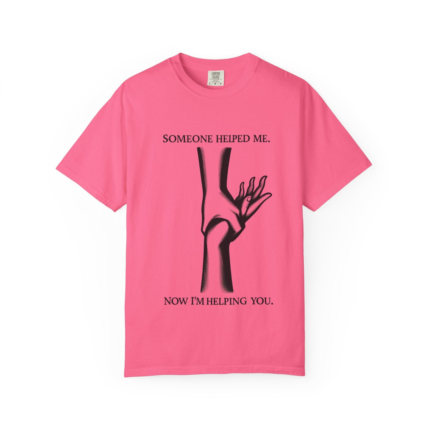 Helping Hands T-Shirt, Inspiring Tee for Supportive Souls, Gift for Friends, Family, and Community, Perfect for Any Occasion