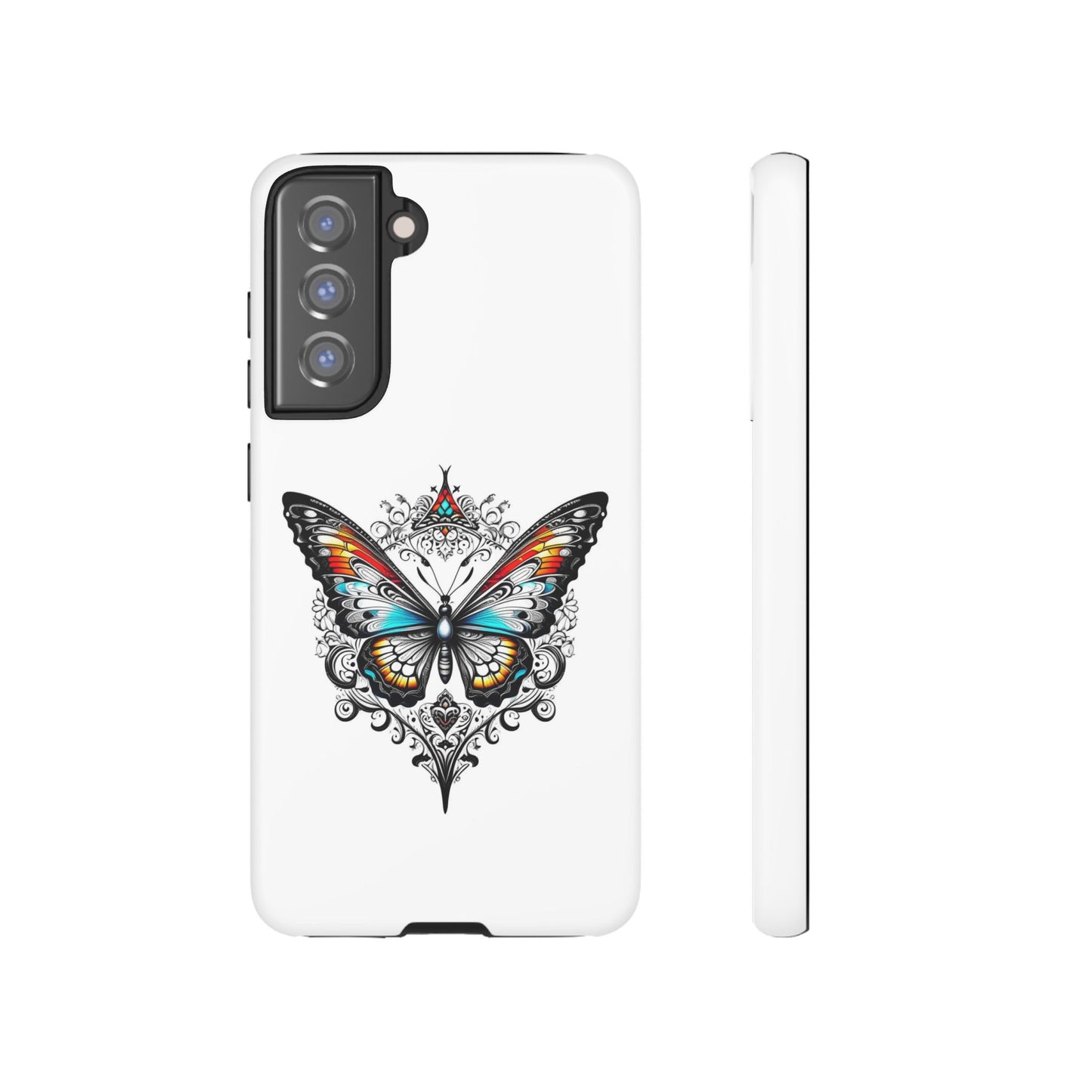 Butterfly Tough Case - Stylish Phone Protection