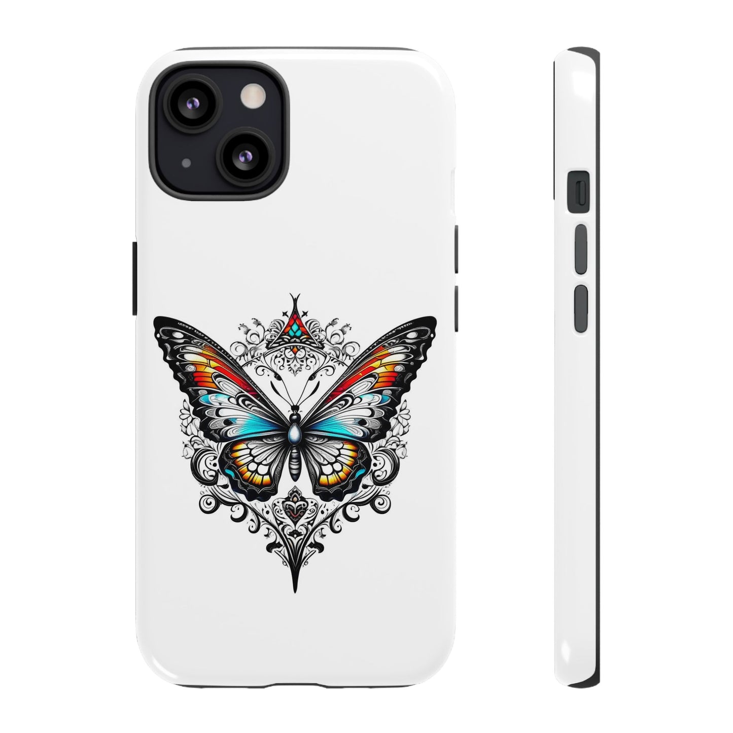 Butterfly Tough Case - Stylish Phone Protection